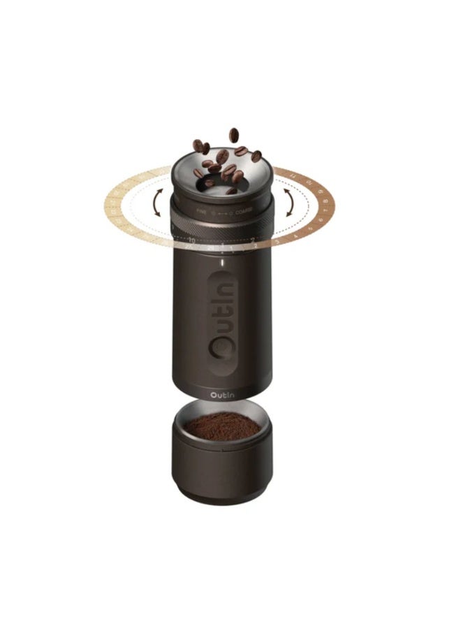 أووةن OutIn Fino Portable Electric Coffee Grinder (Tundra Brown) - Image 1